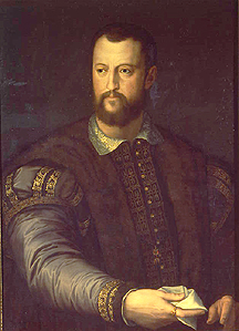 Portrait of Cosimo I de´ Medici (1519-1574) from Agnolo Bronzino