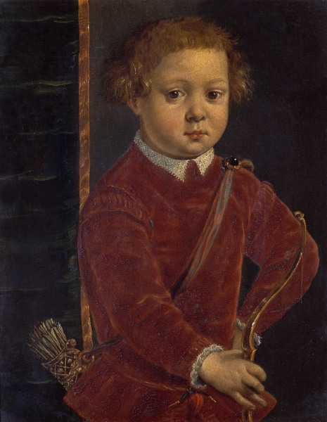 Don Garcia de  Medici / Ptg.by Bronzino from Agnolo Bronzino