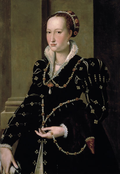 Portrait of Laudomia de Medici from Agnolo Bronzino