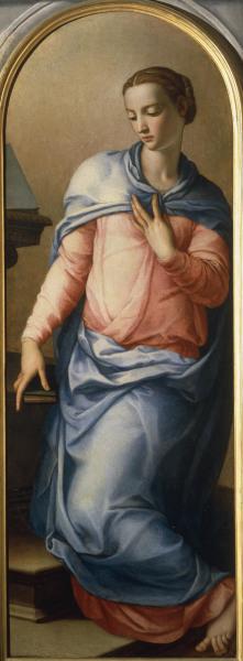 A.Bronzino / Mary of Annunciation  / C16