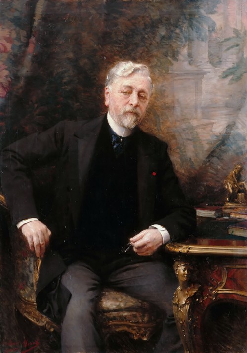 Portrait of Gustave Eiffel (1832-1923) from Aimé Nicolas Morot