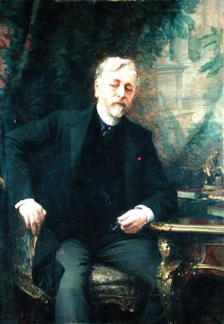 Portrait of Gustave Eiffel (1832-1923) from Aimé Nicolas Morot