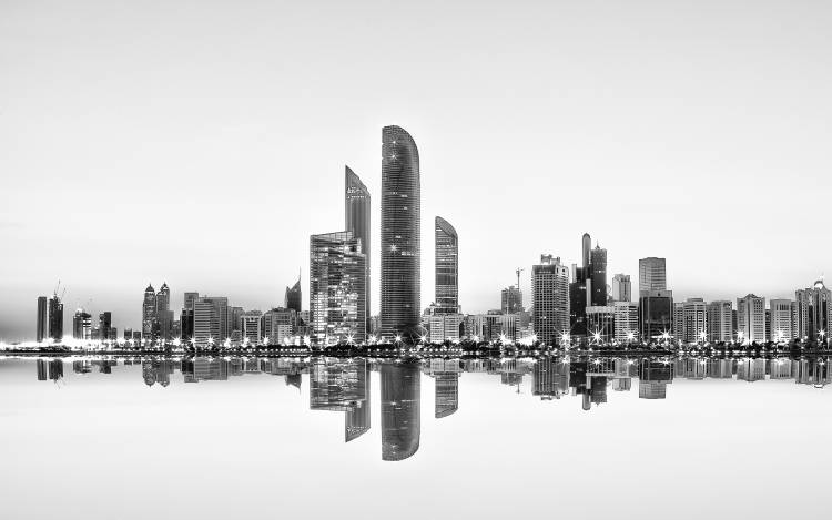 Abu Dhabi Urban Reflection from Akhter Hasan