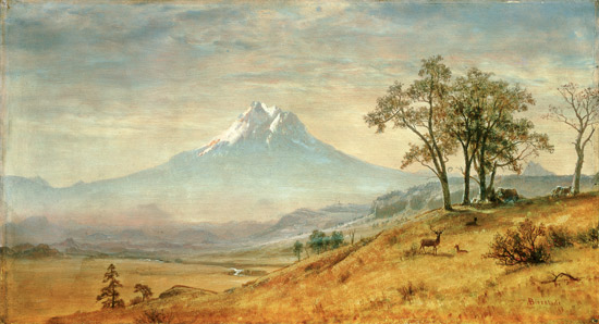 Mount Hood from Albert Bierstadt