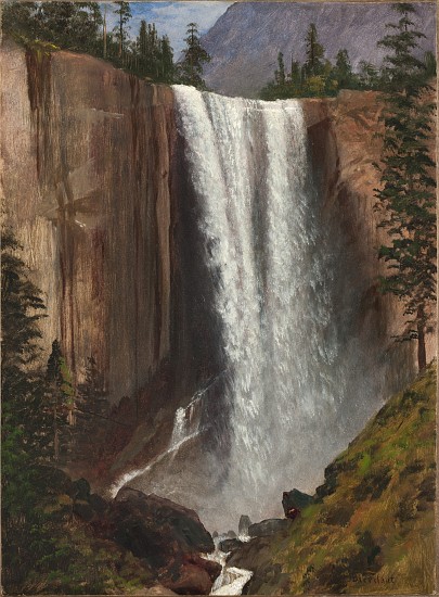 Vernal Falls from Albert Bierstadt