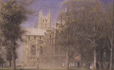 Canterbury Cathedral from Albert Goodwin