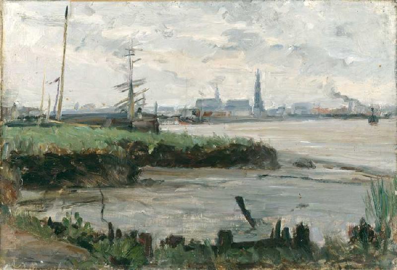 Antwerpener Hafenlandschaft from Albert Gottschalk