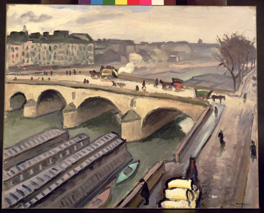 The Seine at Paris from Albert Marquet