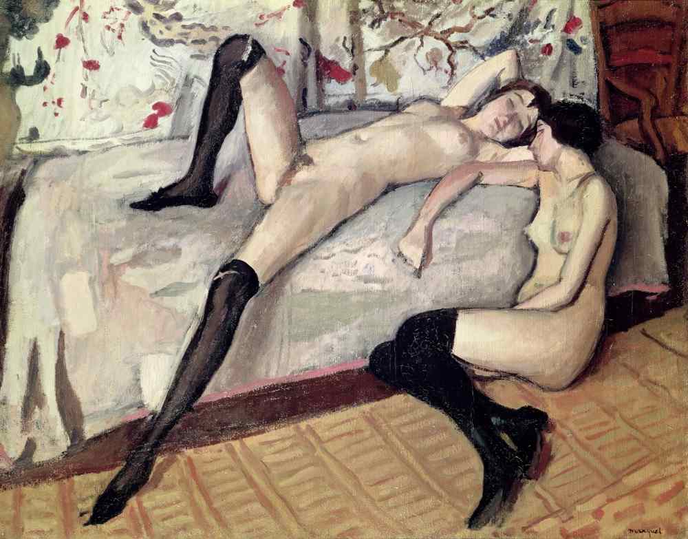 The Two Friends from Albert Marquet