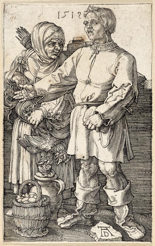 Der Marktbauer und sein Weib from Albrecht Dürer