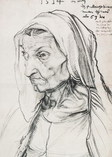 Dürer´s mother from Albrecht Dürer