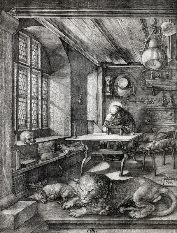 Saint Jerome in his Study from Albrecht Dürer