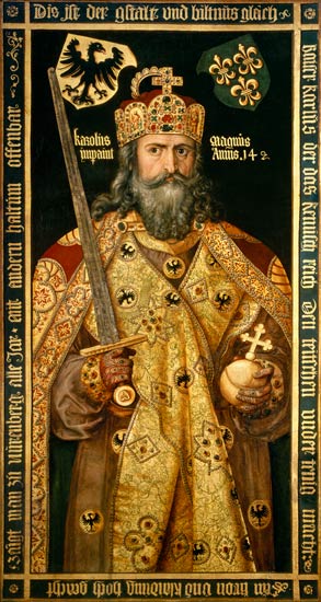 Emperor Charlemagne, 1511-1512 from Albrecht Dürer