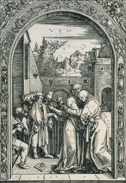 A.Dürer, Joachim and Anna Golden Gate from Albrecht Dürer