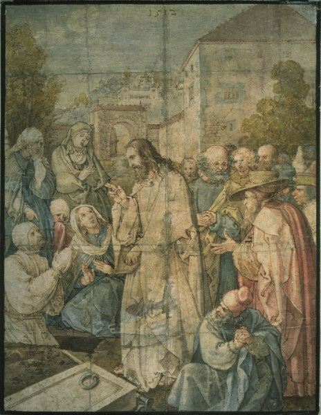 Raising of Lazarus from the Dead from Albrecht Dürer