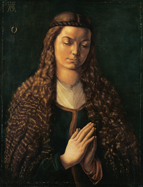 Portrait the Katharina Fürlegerin from Albrecht Dürer