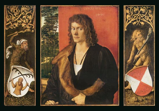 Portrait of Oswald Krell from Albrecht Dürer