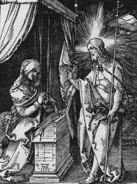 Christ appears to Mary / Dürer / 1509/10 from Albrecht Dürer