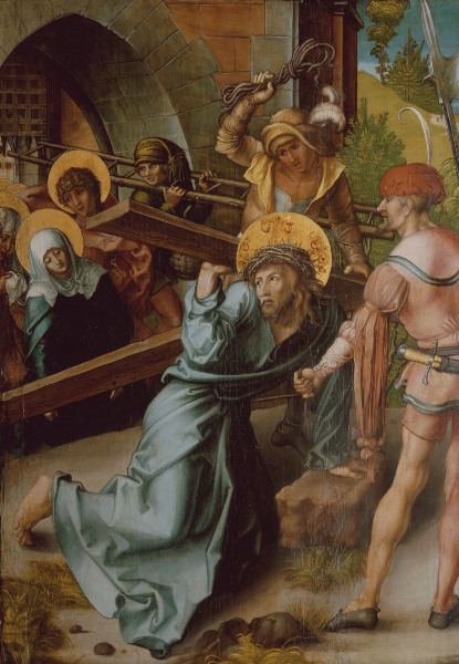 Carrying the Cross from Albrecht Dürer