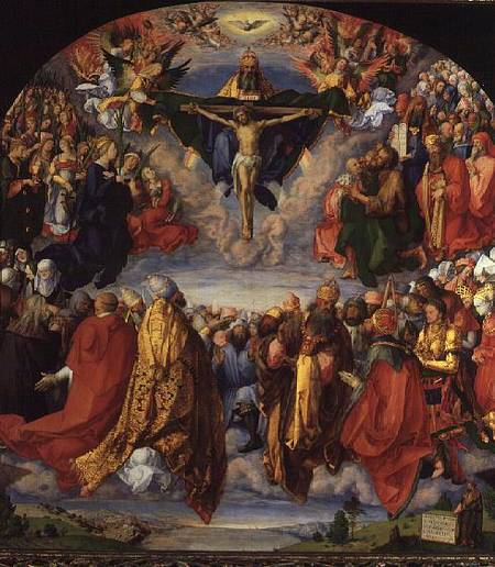 The Landauer Altarpiece, All Saints Day from Albrecht Dürer