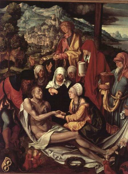 Mourning of the Dead Christ from Albrecht Dürer