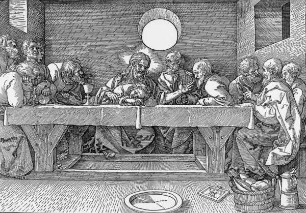 The Last Supper / Dürer / 1523 from Albrecht Dürer