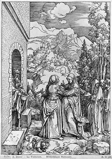 The Visitation, from the ''Life of the Virgin'' series, c.1503 from Albrecht Dürer