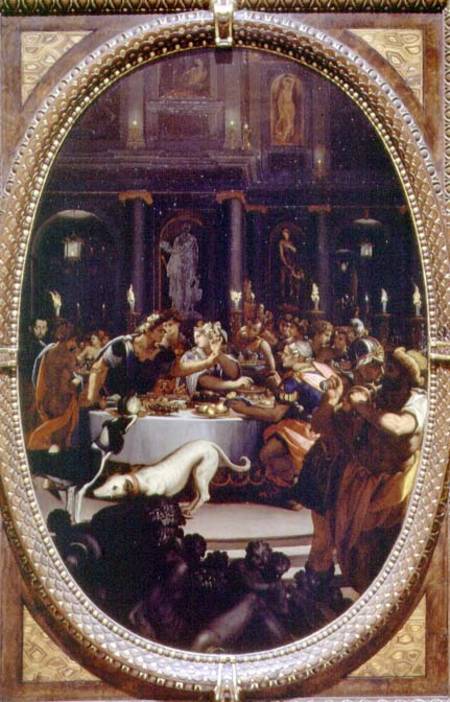 Cleopatra's Banquet from Alessandro Allori