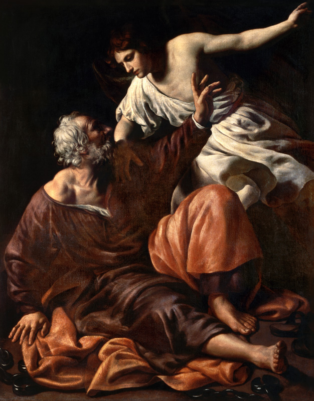 The Liberation of St. Peter from Alessandro Turchi
