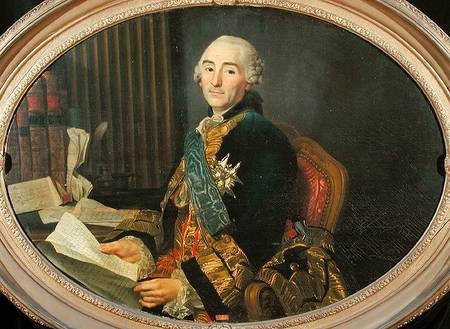 Cesar-Gabriel de Choiseul-Chevigny (1712-85) Duc de Praslin from Alexander Roslin