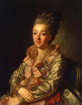 Portrait of Grand Duchess Natalia Alexeyevna of Russia (1755-1776), Princess Wilhelmina Louisa of He