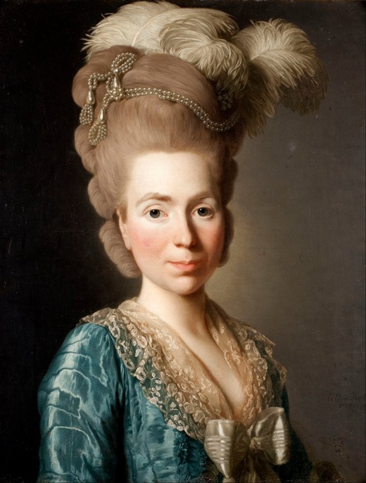 Portrait of Princess Natalya Petrovna Galitzine (1741-1837) from Alexander Roslin
