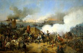 Taking of the Swedish Nöteburg Fortress by Russian Troops on October 11, 1702