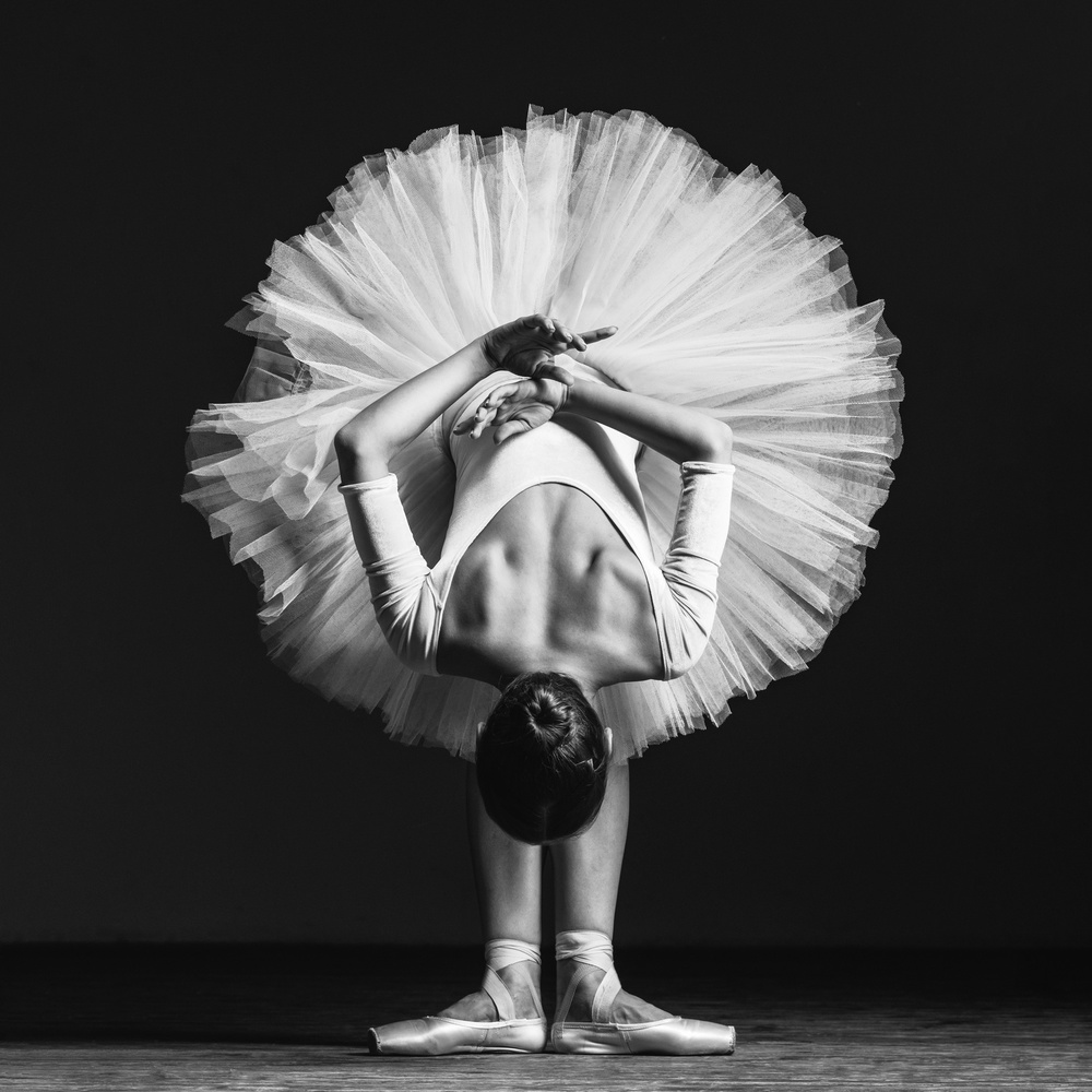 Ballerina at class from Alexander Yakovlev