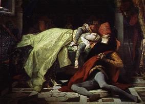 The death of the Francesca since Rimini and the Pablo Malateste from Alexandre Cabanel