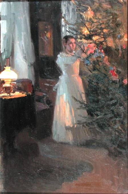 The Christmas Tree from Alexei Mikhailovich Korin