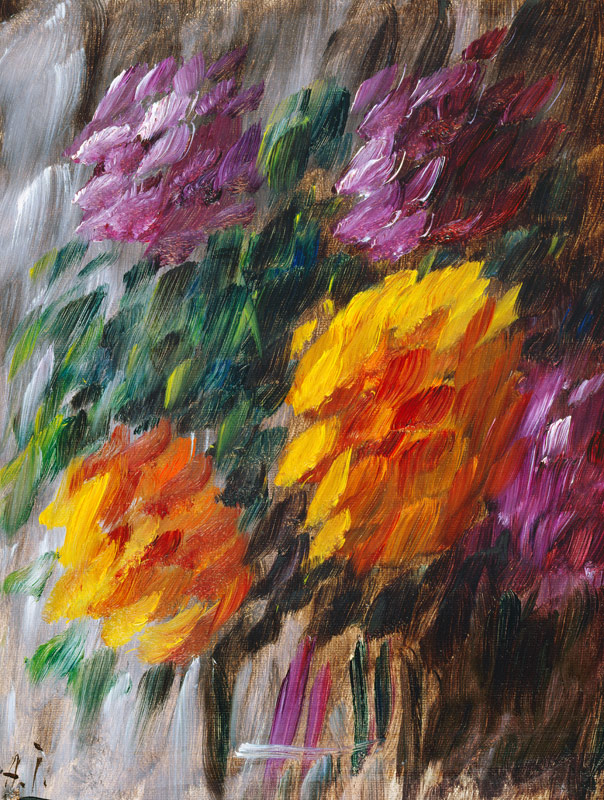 Chrysanthemen im Sturm. from Alexej von Jawlensky