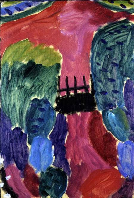 The Red Road from Alexej von Jawlensky