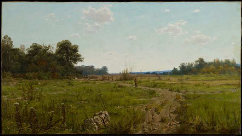 September, 1889 (oil on canvas) from Alexis Jean Fournier