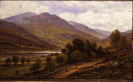 Snowdonia (possible Lake Gwynant) from Alfred I Glendening