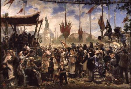 The 14th July 1880 from Alfred Roll