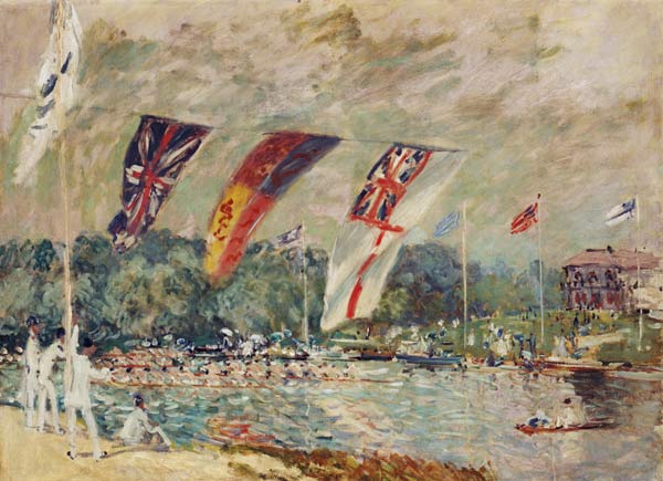 Regatta at Molesey from Alfred Sisley