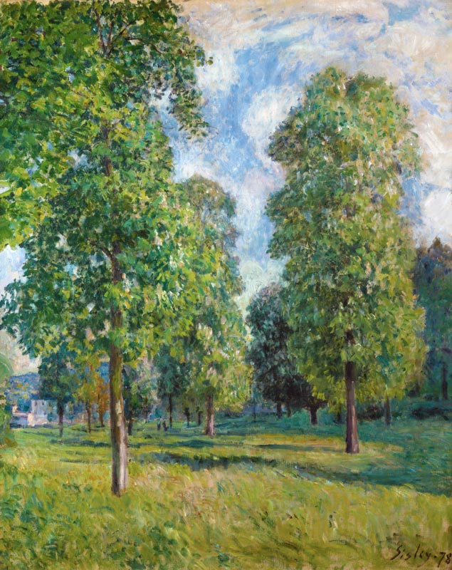 Landscape at Sevres from Alfred Sisley