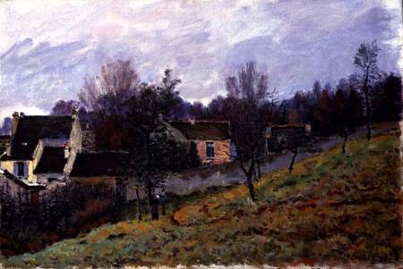 Autumn at Louveciennes from Alfred Sisley