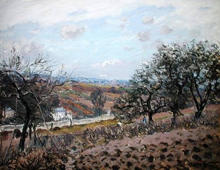 Bougival from Alfred Sisley