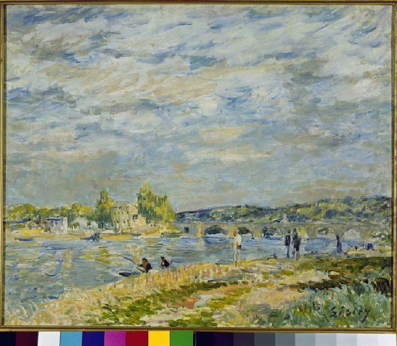 The bridge at Sevres. from Alfred Sisley