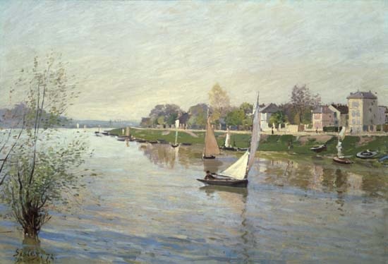 Seine at Argenteuil from Alfred Sisley