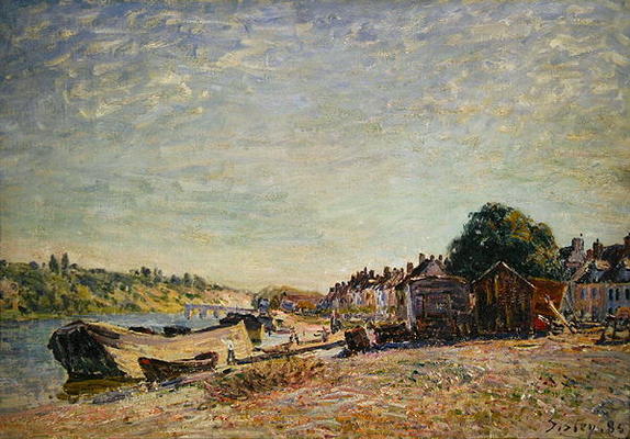 Les bois du Liong a Saint-Mammes, 1885 (oil on canvas) from Alfred Sisley