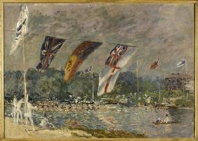 A.Sisley / Regatta near Molesey / 1874