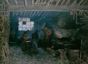 The smithy at Marly-Le Roi
